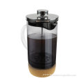 600mL Cork Bottom Glass French Press Coffee Maker